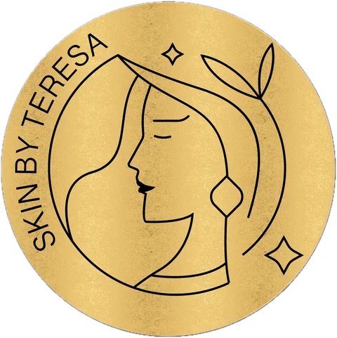 Skin by Teresa logo in gold